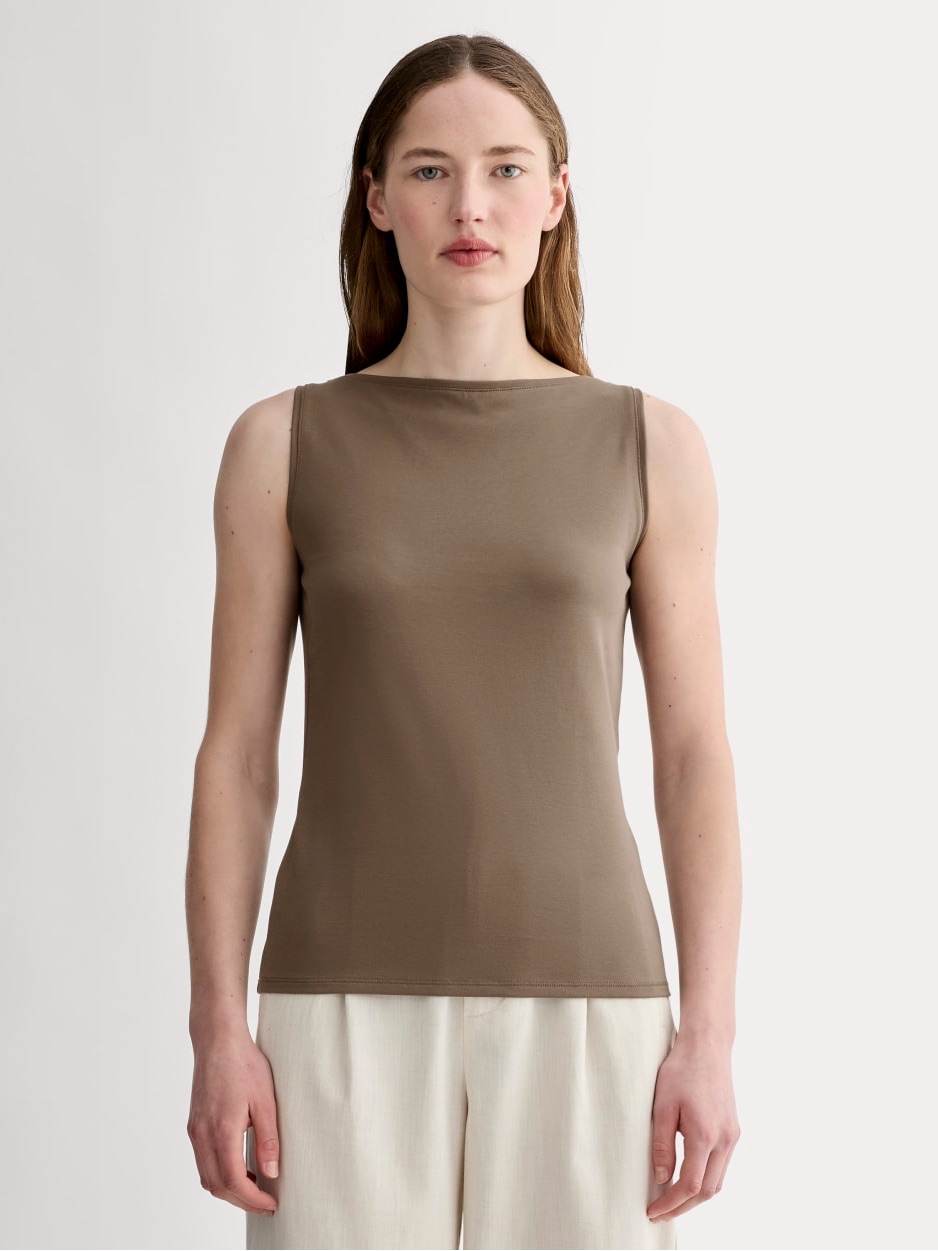 Everlane The Form Boatneck Tank Nwot